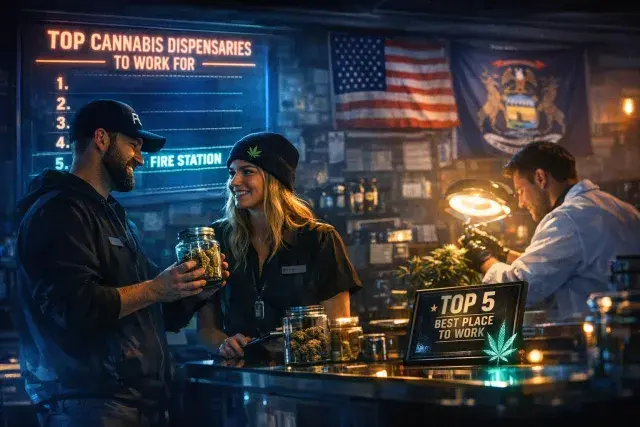 Fire Station Cannabis Co. Ranks Fifth Among Nation's Top Dispensaries to Work For