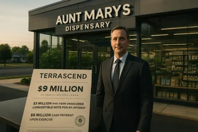 TerrAscend Acquires Option on Fifth New Jersey Dispensary in $9 Million Deal